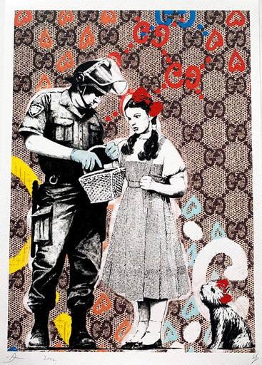 banksy gucci